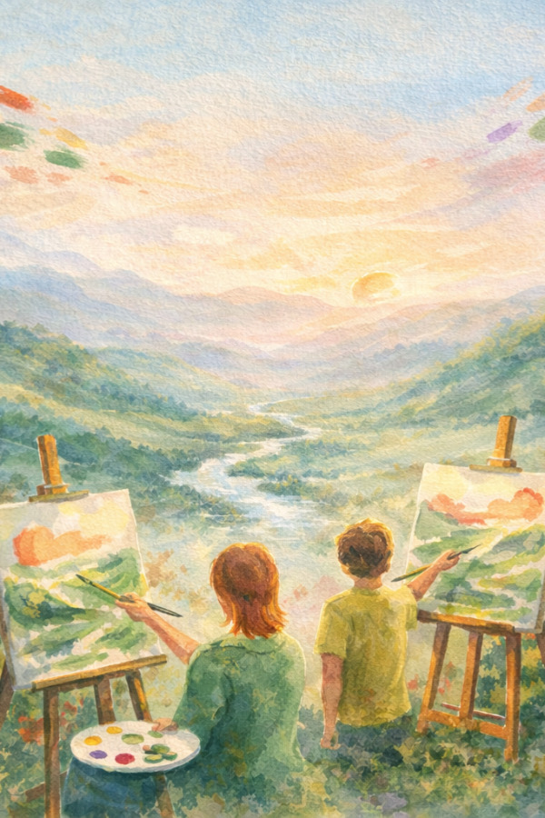 Painting the Valleys: Expressive Landscapes